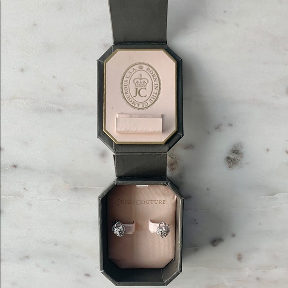 Y2K Juicy Couture - Stud Heart Earrings - never worn - Picture 2 of 7